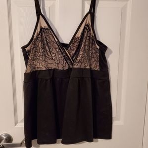 Torrid Lace Surplice Babydoll Top